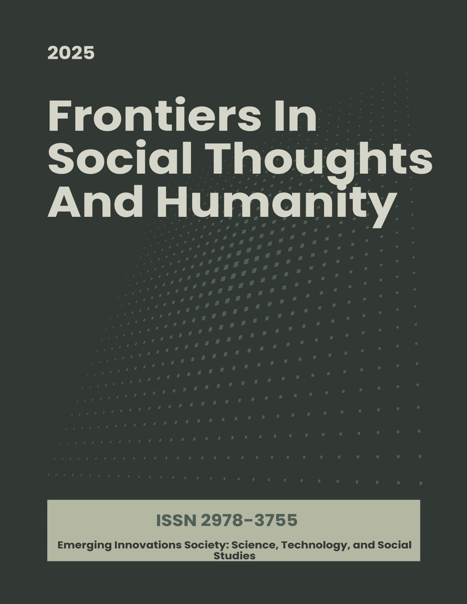 Frontiers in Social Thoughts and Humanity